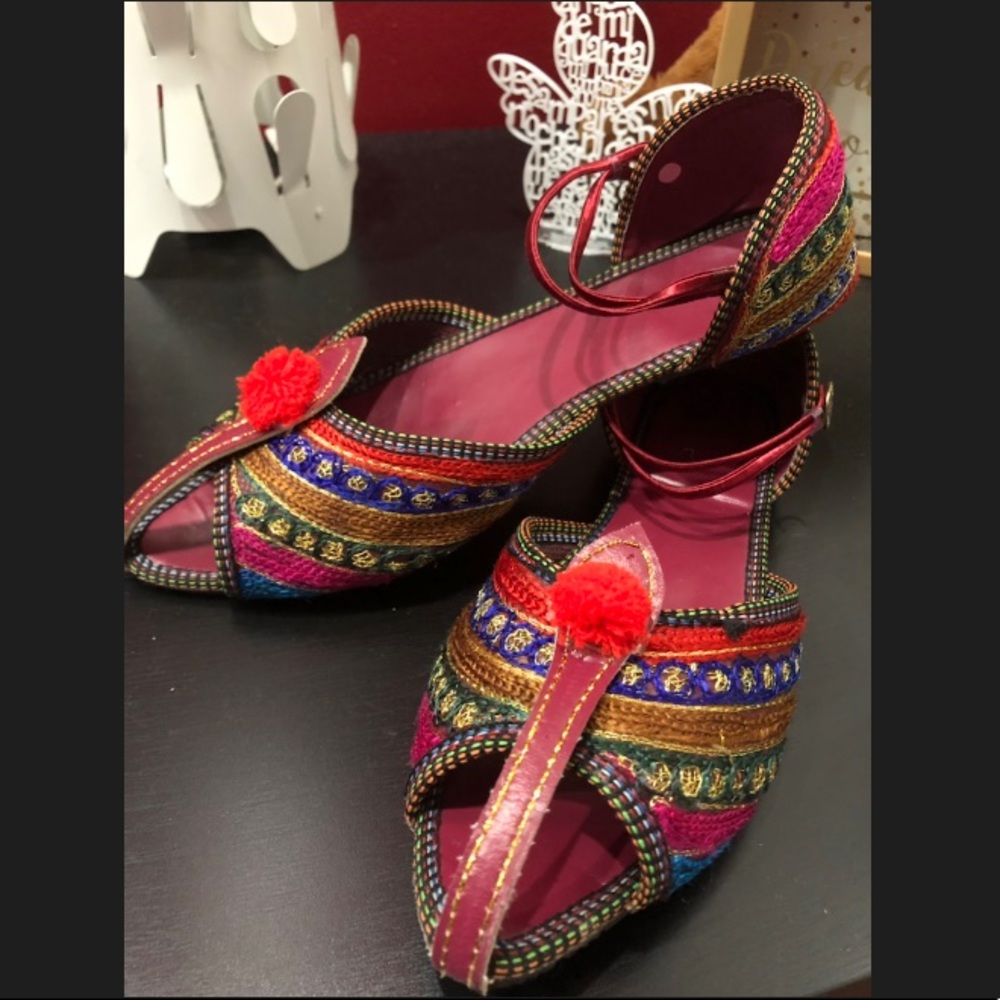 Hand made Indian sandals👳🏽‍♀️